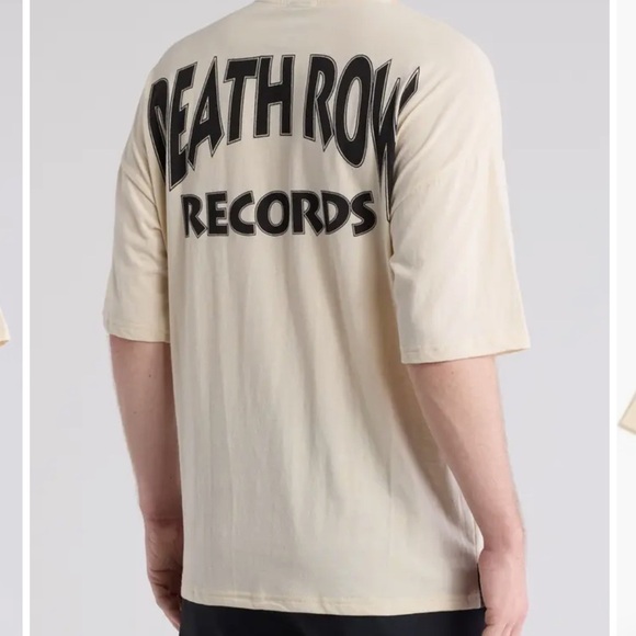 NWT Death Row Records Oversize Snoop Graphic T-Shirt - Picture 2 of 5